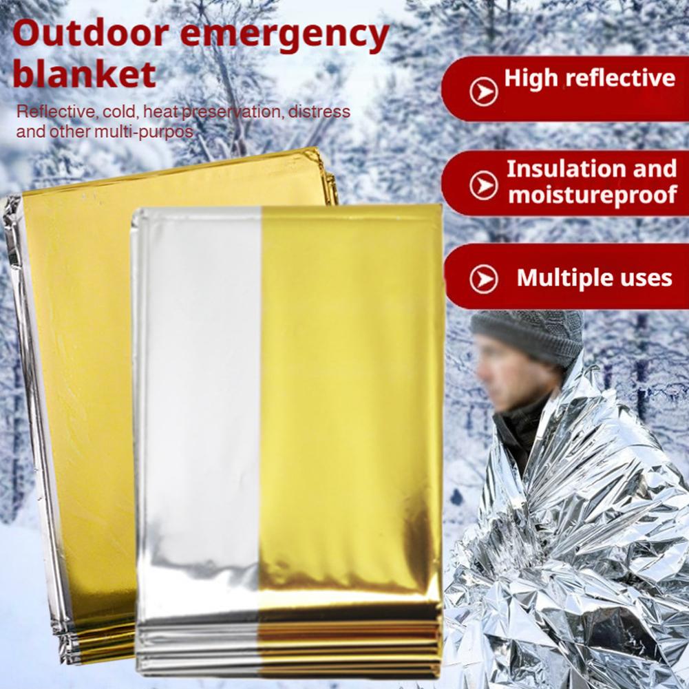 Emergency Mylar Tent - Hypothermie Rettung Erste-Hilfe-Camp Keep Folie Mylar