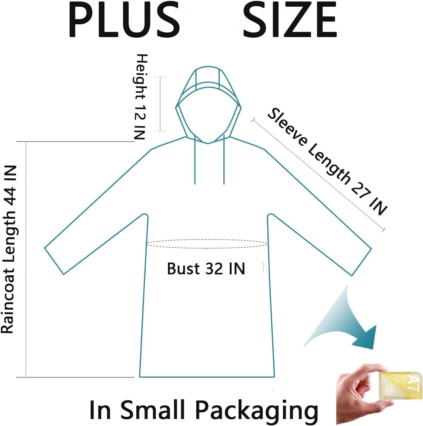 Einweg-Regenponcho, Notfall-Re – Emergency Poncho Rain Bewertung und Preis