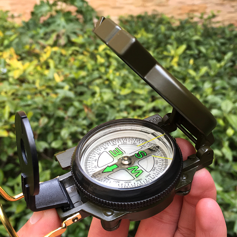 Tragbarer Kompass aus Aluminiu – Compass Lensatic Bewertung und Preis